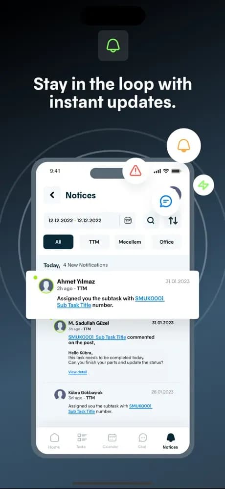 Mesaim - Time task management portal for NewMind AI