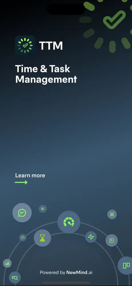 Mesaim - Time task management portal for NewMind AI