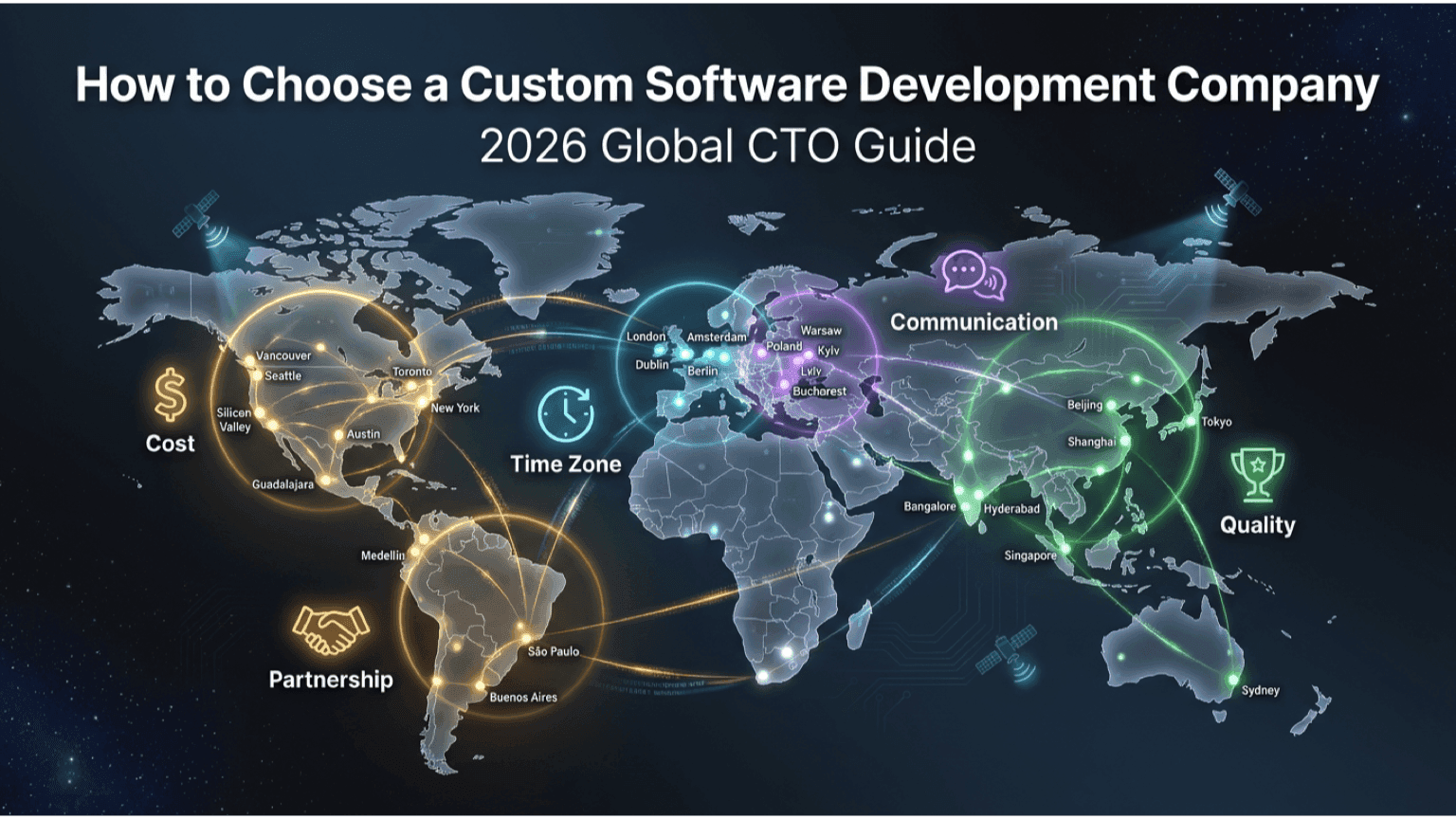 How to Choose a Custom Software Development Company: 2026 Global CTO Guide