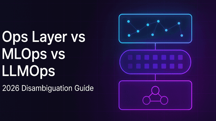 AI Operations Layer vs MLOps vs LLMOps: A 2026 Buyer's Disambiguation Guide