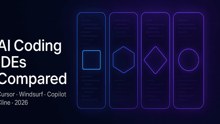 Cursor vs Windsurf vs GitHub Copilot vs Cline: 2026 AI Coding IDE Comparison