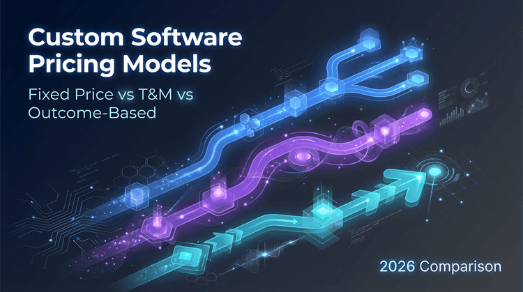 Custom Software Pricing Models: Fixed Price vs T&M vs Outcome-Based (2026 Comparison)