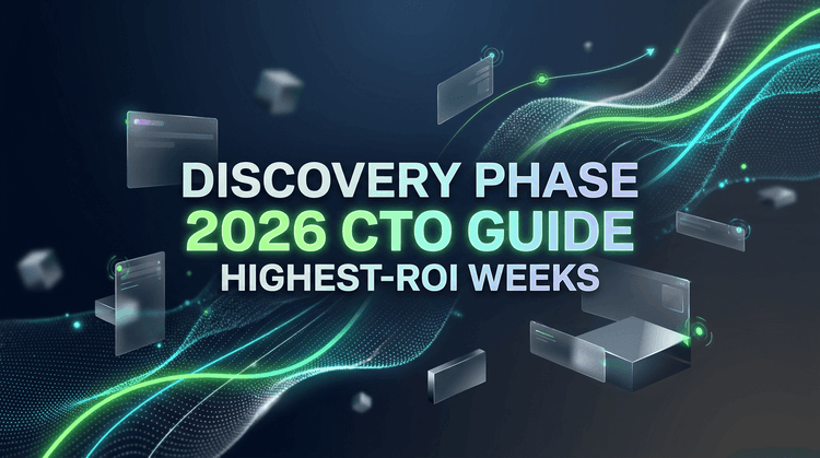 Software Discovery Phase: Why 2-4 Weeks Before the Build Are the Highest-ROI Weeks of Your Project (2026 CTO Guide)