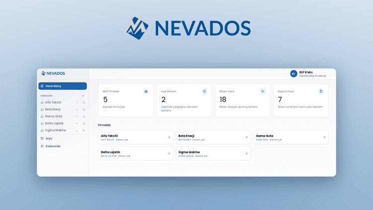 Nevados: Denetim Çalışma Kâğıtlarını Mizandan Otomatik Üreten Platform