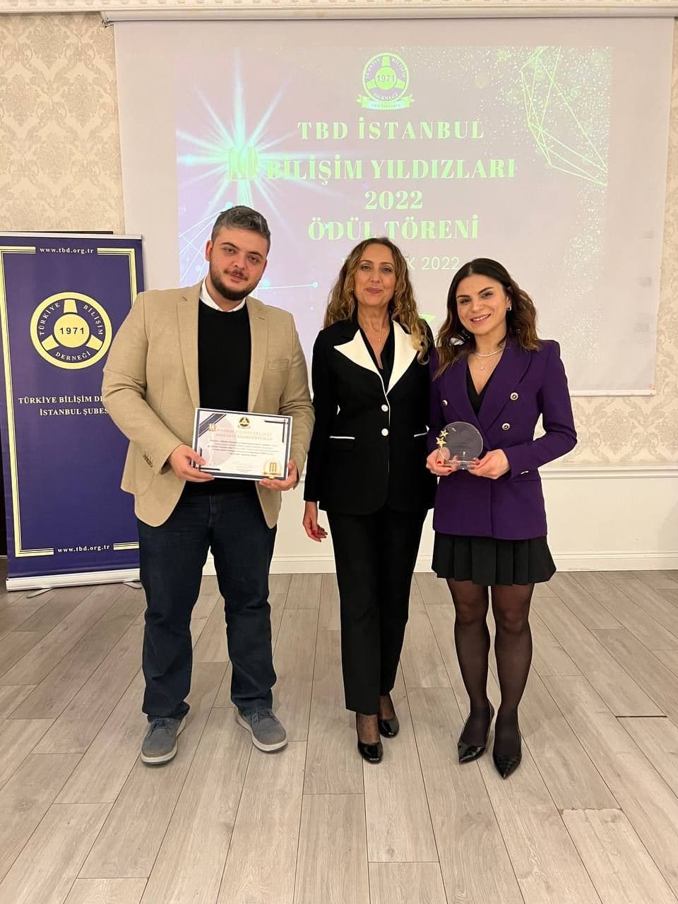 Holacon’a Bilişim Yıldızları 2022 Mansiyon Ödülü