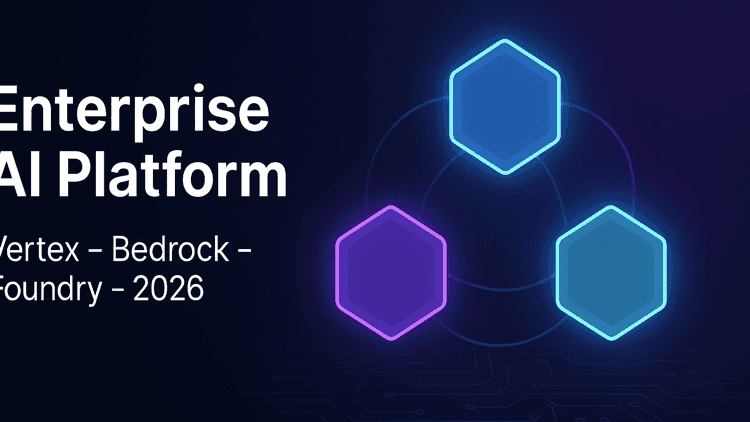 Kurumsal Yapay Zekâ Platformu Karşılaştırması: Vertex AI, Bedrock ve Azure AI Foundry (2026)