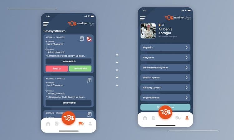 Nakliyekullan - Digital Marketplace for Transportation & Logistics Services