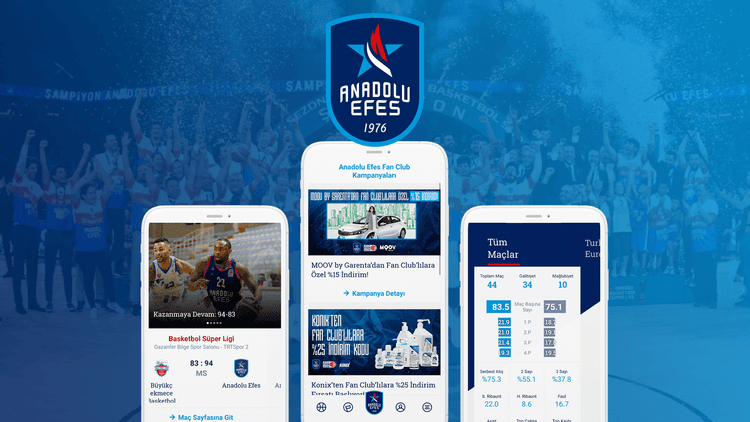 Anadolu Efes Sports Club - Official Fan Engagement App