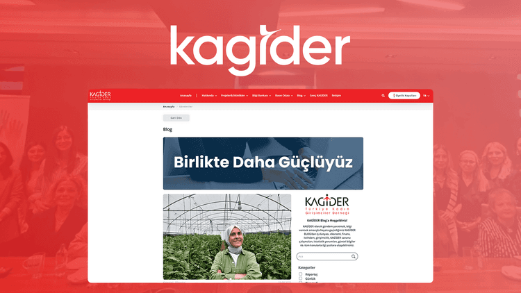 KAGİDER - Website & Portal