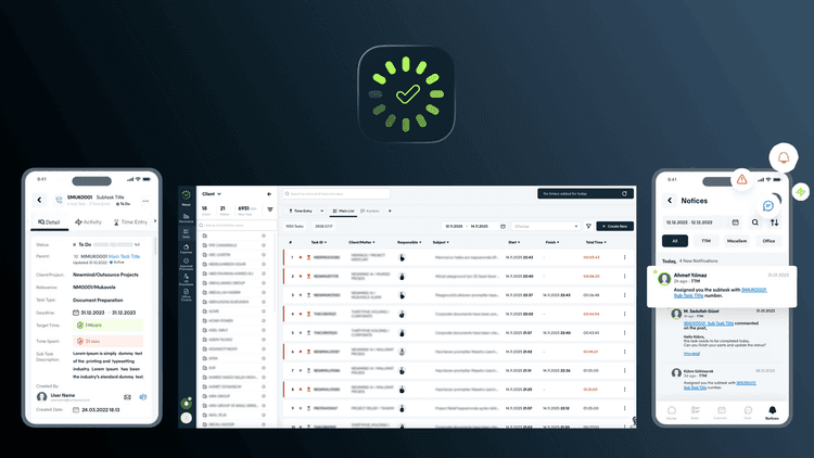 Mesaim - Time task management portal for NewMind AI