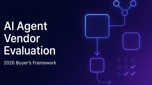 How to Evaluate an AI Agent Development Vendor: 2026 Buyer's Framework
