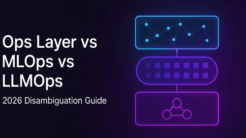 AI Operations Layer vs MLOps vs LLMOps: A 2026 Buyer's Disambiguation Guide