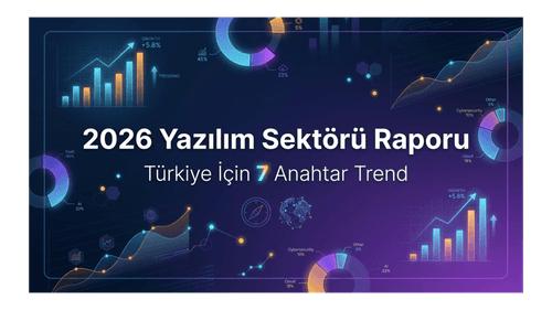 Türkiye Yazılım Sektörü 2026 H1 Raporu: CTO ve Karar Vericiler İçin 7 Anahtar Trend
