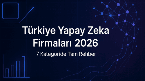 Türkiye'de Yapay Zeka Yazılım Firmaları 2026: 7 Kategoride Tam Rehber