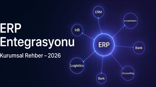 ERP Entegrasyonu Nedir? Kurumsal Rehber ve 2026 Uygulama Kılavuzu