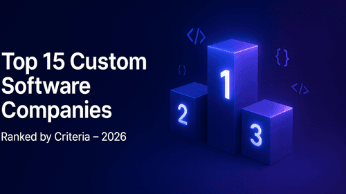 Top 15 Custom Software Development Companies to Partner With in 2026