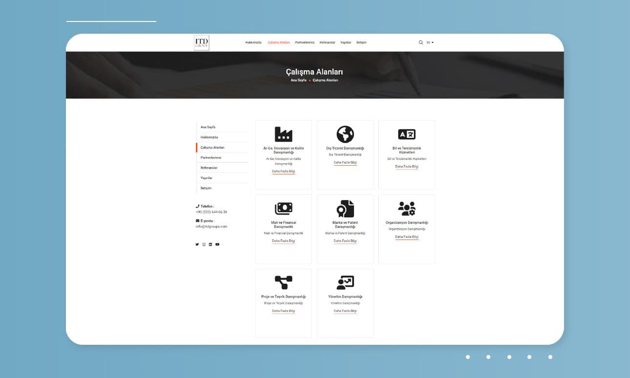 ITD Group Websitesi