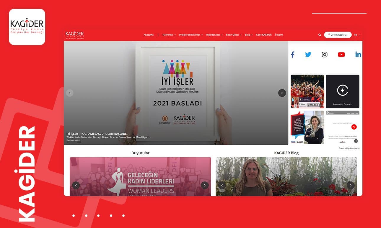KAGİDER - Website & Portal