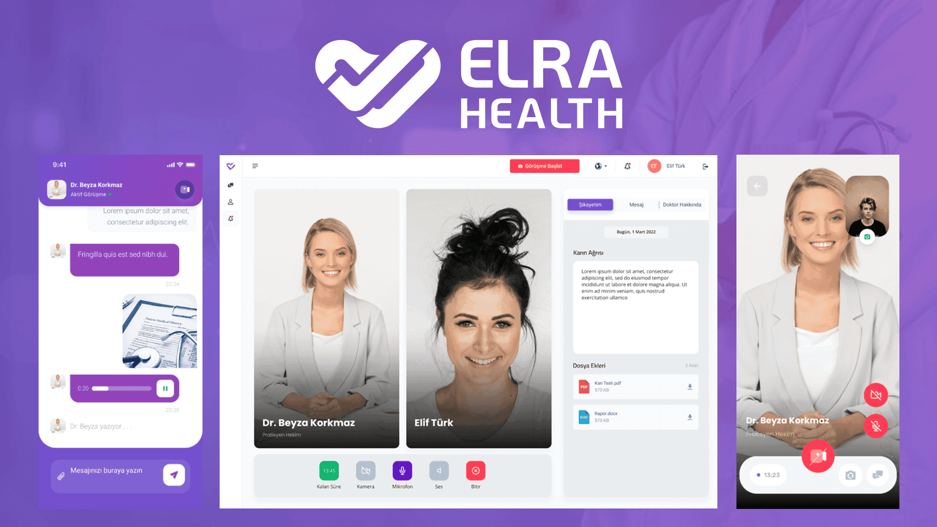 Elra Sağlık — Dijital Sağlık Platformu