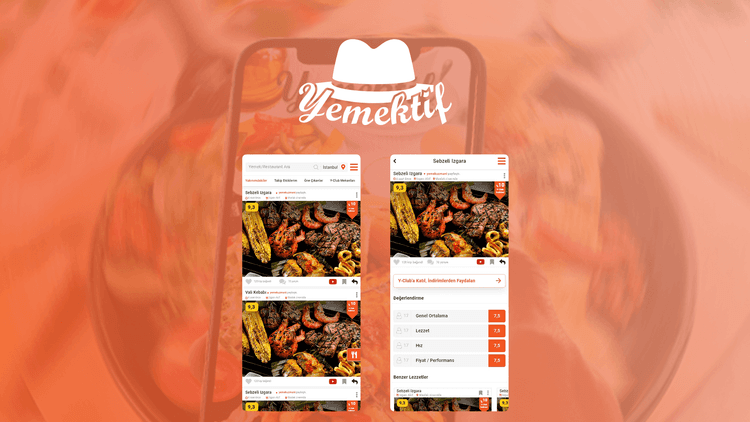 Yemektif: Yemeği Değerlendiren Sosyal Lezzet Platformu