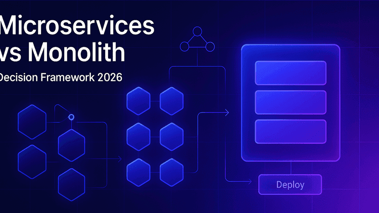 Mikroservis mi, Monolit mi: Kurumsal CTO'lar İçin 2026 Karar Çerçevesi