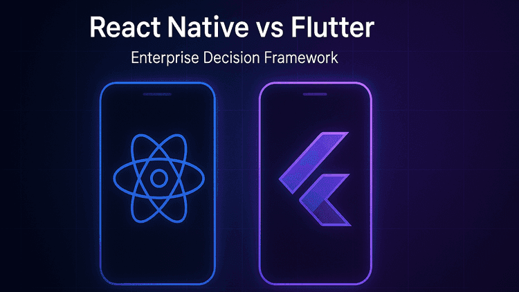 React Native vs Flutter: Kurumsal Mobil Uygulama İçin 2026 Karar Rehberi