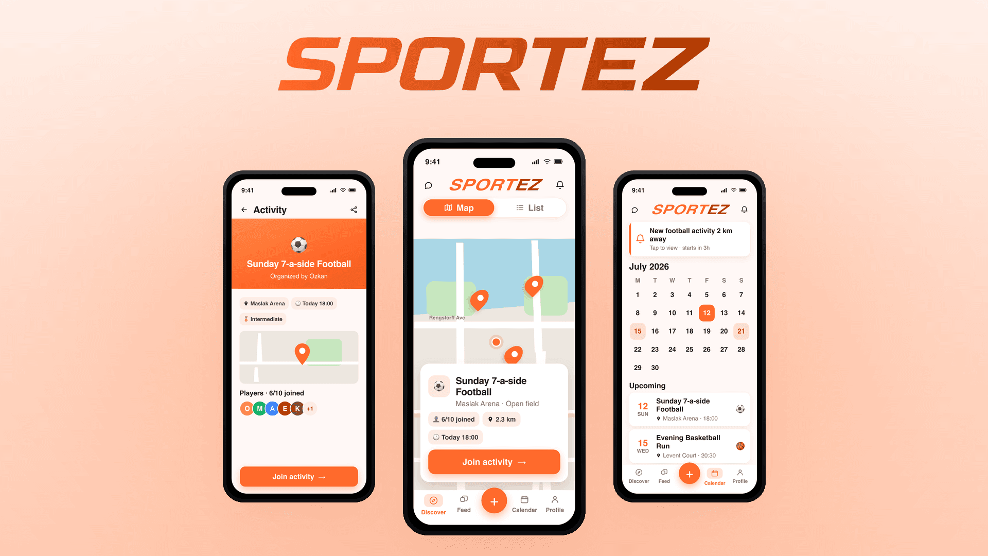 Sportez: The Mobile Platform That Finds a Game Near You