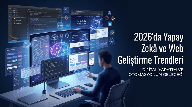 2026'da Yapay Zeka ve Web Geliştirme: İnşa Biçimimizi Gerçekten Değiştiren Trendler