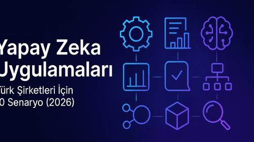 Yapay Zeka Uygulamaları 2026: Türk Şirketleri İçin 10 Pratik Kullanım Senaryosu